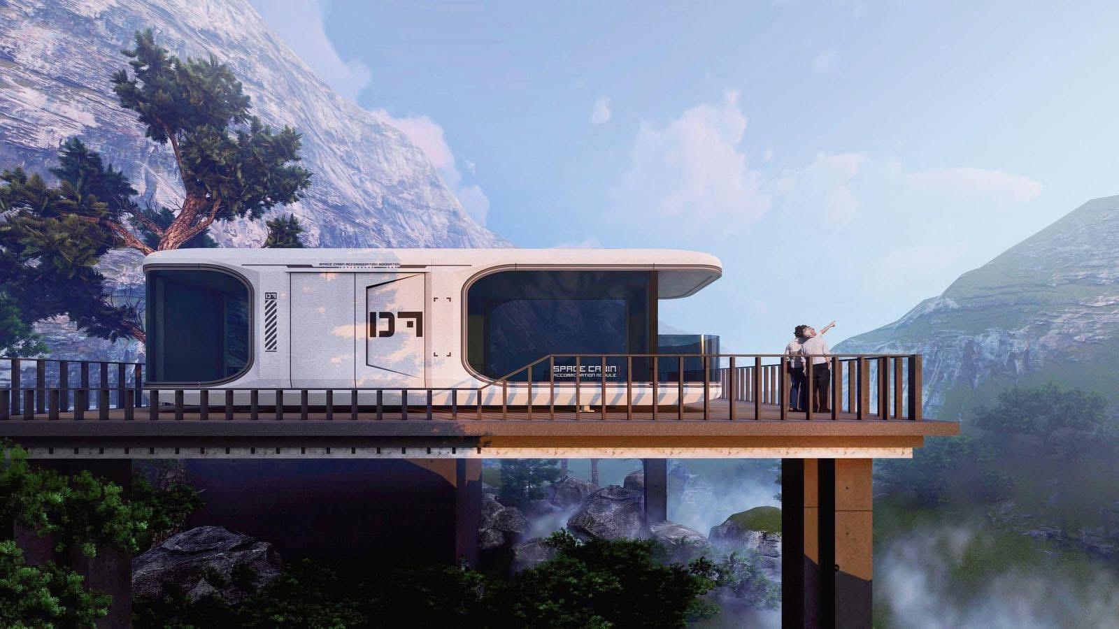Vivienda modular Iberglamping en un entorno natural